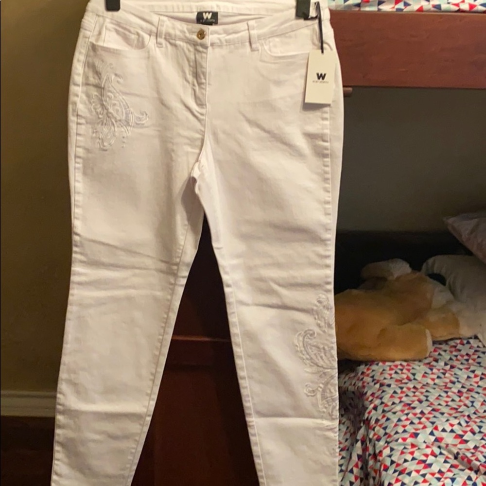 White Jeans by Wby Worth